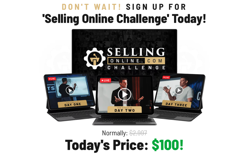 3 Day Challenge: LIVE